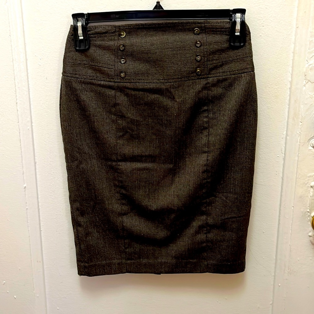 Classic brown skirt